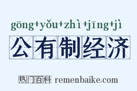 公有制经济是什么意思的图片